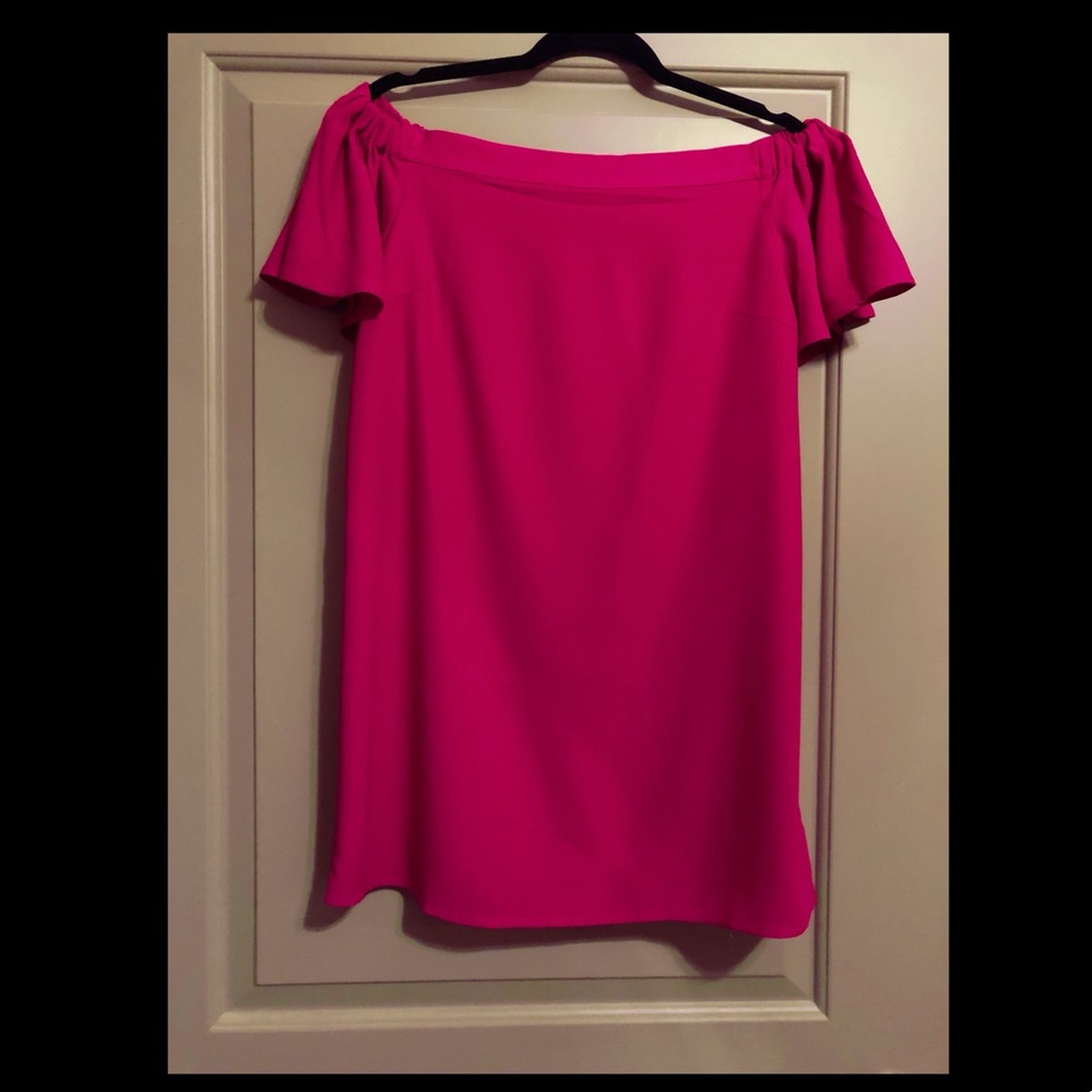 Off the shoulder cocktail dress